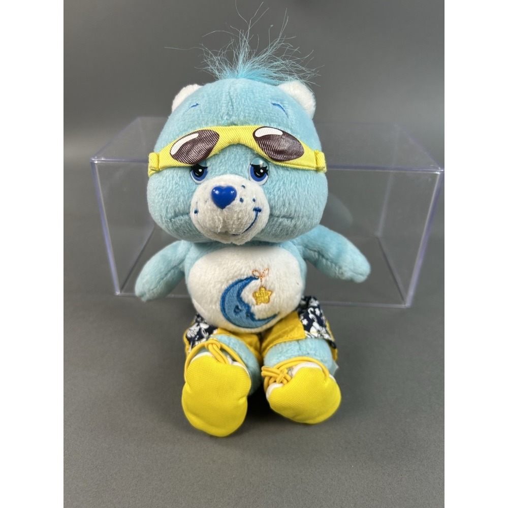 Care Bear Bedtime Bear Plush Swim Trunks‎ and Goggles 2005
